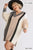 Oversized Multicolor Bouclé V-neck Pullover Sweater Dress With Side Slit