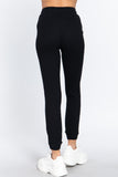 Waist Band Side Pocket Thermal Pants