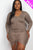 Plus Size Drawstring Ruched Front