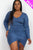 Plus Size Drawstring Ruched Front