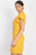Button-front Butterfly Sleeve Dress