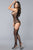 Sleeveless Suspender Bodystocking With Cut-out Details.