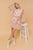 A Printed Woven Mini Dress