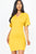 Dolman Sleeves Solid Mini Dress