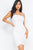 Double Ruched Front And Ruched Back Detail Mini Dress