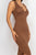 Split Neck Tank Mini Dress
