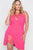 Plus Size Lace Detail Bodycon Mini Dress