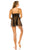 3pc Mesh Robe Set