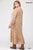 Floral Chiffon Tassel Tie Ruffled Maxi Dress With Full Lining
