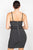 Sleeveless Sparkle Honeycomb Bodycon Dress
