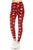 5-inch Long Yoga Style Banded Lined Tie Dye Printed Knit Legging With High Waist