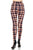 Multi Printed, High Waisted, Leggings With An Elasticized Waist Band