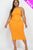 Plus Open Back Criscross Maxi Fashion Dress