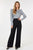 Seamed Wide Leg Palazzo Pants