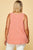 Plus Solid French Terry Slub Sleeveless Tank With Lace Neckline