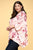 Floral Print Yummy Rib Knit Top
