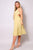 Sleeveless Back Cutout Linen Midi Dress