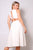 Sleeveless Back Cutout Linen Midi Dress