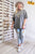 Mineral Washed Cotton Jersey Boxy Tunic