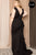Ruffle Drapped Tail Plus Size Maxi Dress