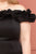 Ruffle Off The Shoulder Plus Size Midi Dress