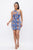 Printed One Shoulder Mini Dress