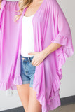 Lightweight Sheer Shawl Cardigan