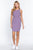 Sleeveless Round Neck Side Cut Out Detail Mini Dress