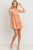 Textured Woven Fabric With Tiered Sl Dress