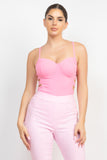 Sweetheart Side Cutouts Bodysuit