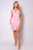 Sleeveless Mermaid Front With Slit Dress