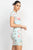 Short Sleeve Floral Bodycon Dress
