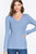 Long Slv V-neck Thermal Top
