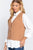 V-neck Cable Sweater Vest Cardigan