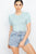 Short Ruching Sleeve Top