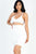 One Shoulder Cut-out Front Ruched Bodycon Mini Dress