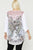 Floral Wings Sublimation Print, Long Body Cardigan