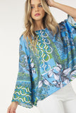 Multi Color Print Top