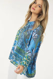 Multi Color Print Top