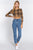 Long Slv Check Crop Sweater