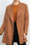 Open Front Suede Blazer