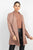 Open Front Suede Blazer