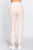 Waist Elastic Velour Long Jogger Pants