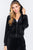Long Sleeve Velour Hoodie Zip Up Jacket