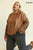 Novelty Knit And Solid Knit Mixed Loose Top
