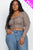 Plus Size Button Up Cropped Top