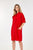 Puff Sleeve Dress With Frill Detail