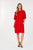 Puff Sleeve Dress With Frill Detail
