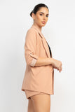 Roll-up Quarter Sleeve Jacket