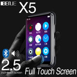 Mini MP3 Player BENJIE X5 Full Screen Bluetooth MP3 Player Student Version Portable MP4 Walkman Music Player Bluetooth version
